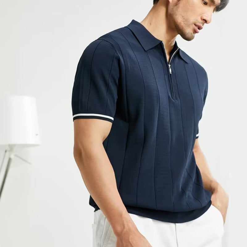 The Winslow Zip Polo