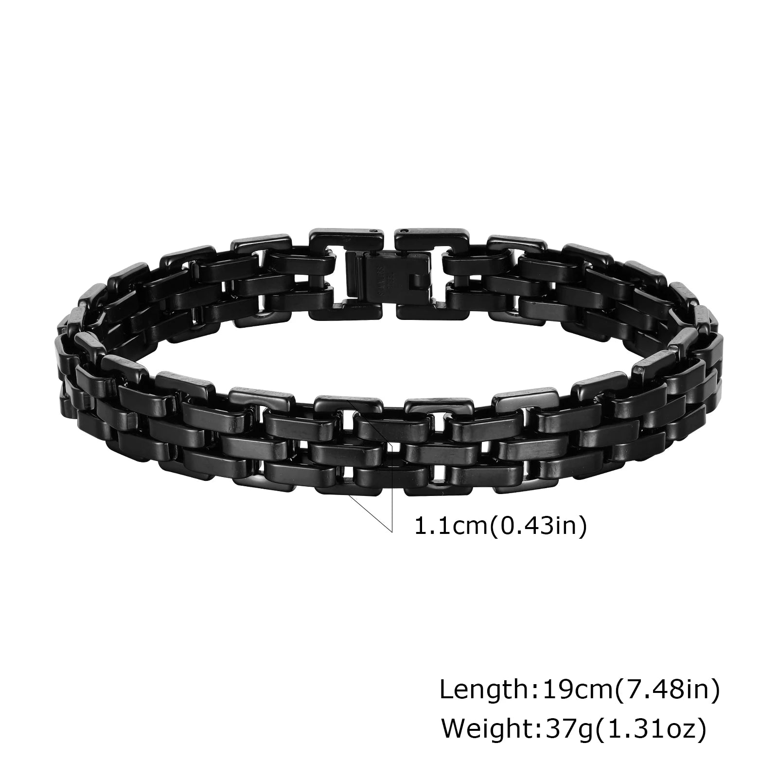 Two-Tone Stainless Steel Bracelet