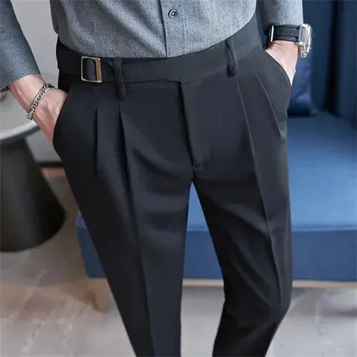 Slim Fit Suit Trousers