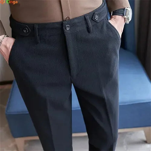 Slim Fit Suit Trousers