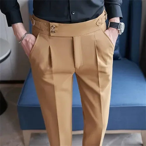 Slim Fit Suit Trousers